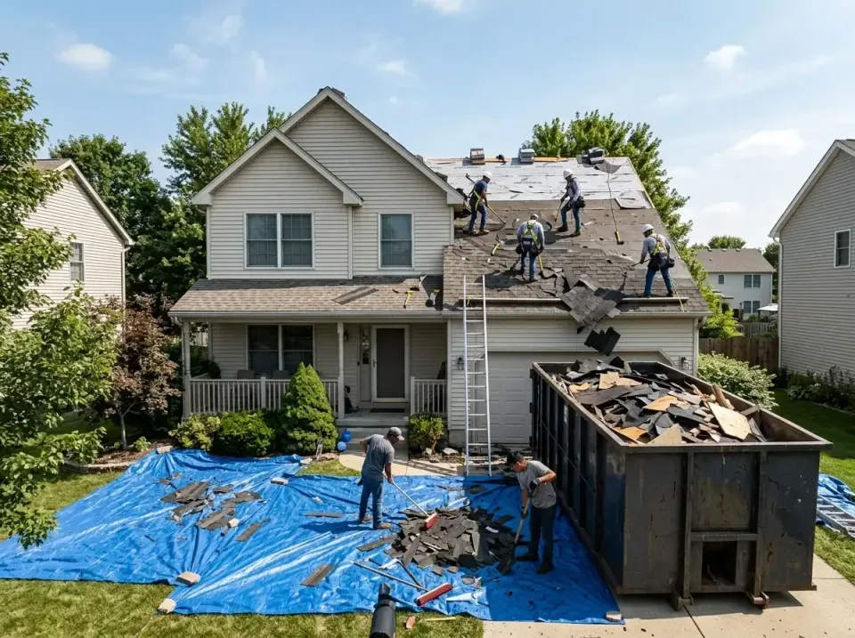 roof-replacement-debris-remova-004 — frequently asked questions, Cheapest Dumpster Rentals in Lochearn, MD